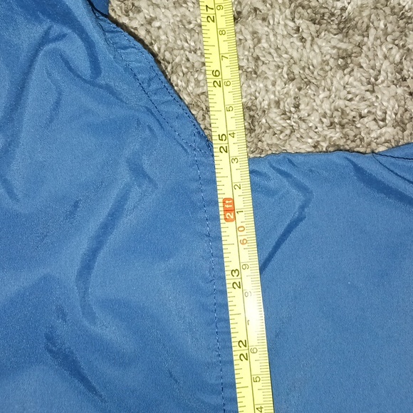 Vintage LL Bean 2-piece half zip windbreaker rain suit jogging pants - L - blue - Picture 9 of 16